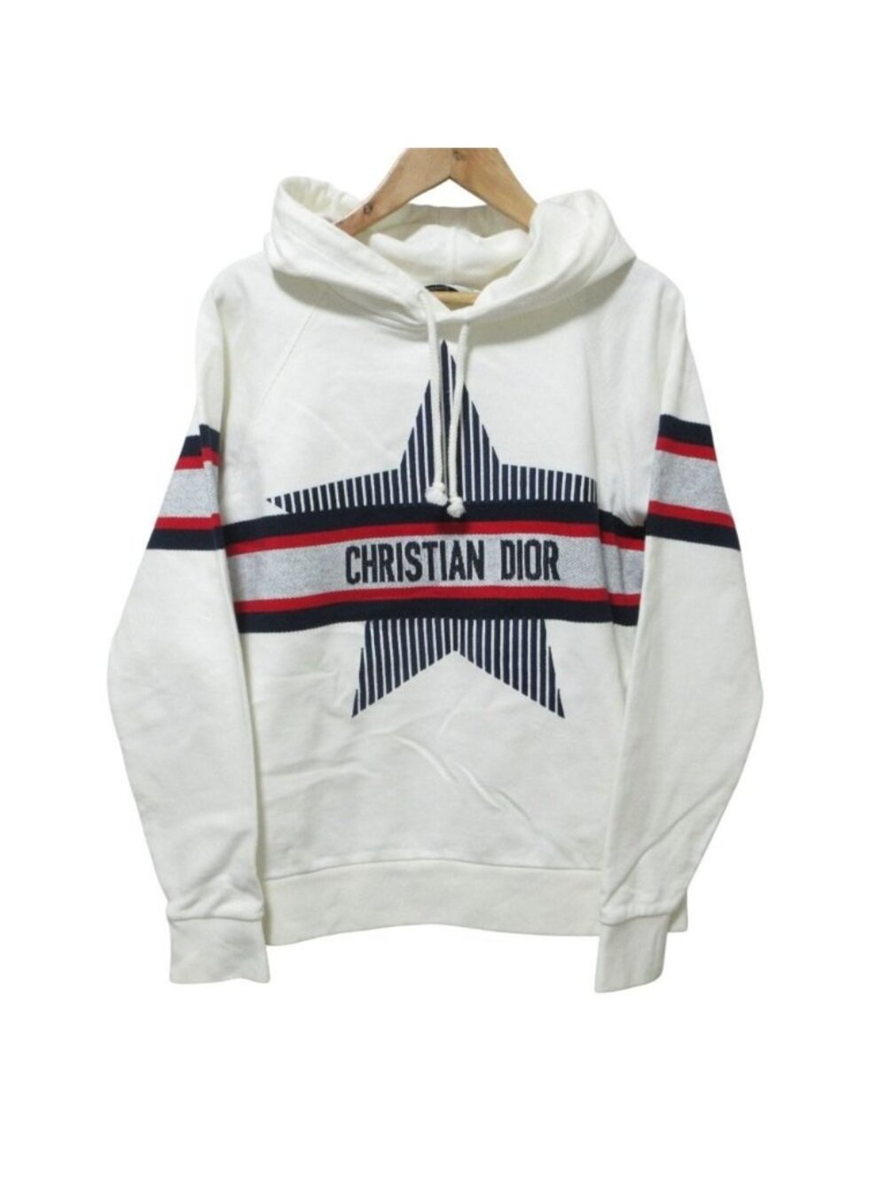 Dior Alps Collection Hoodie Top XS White